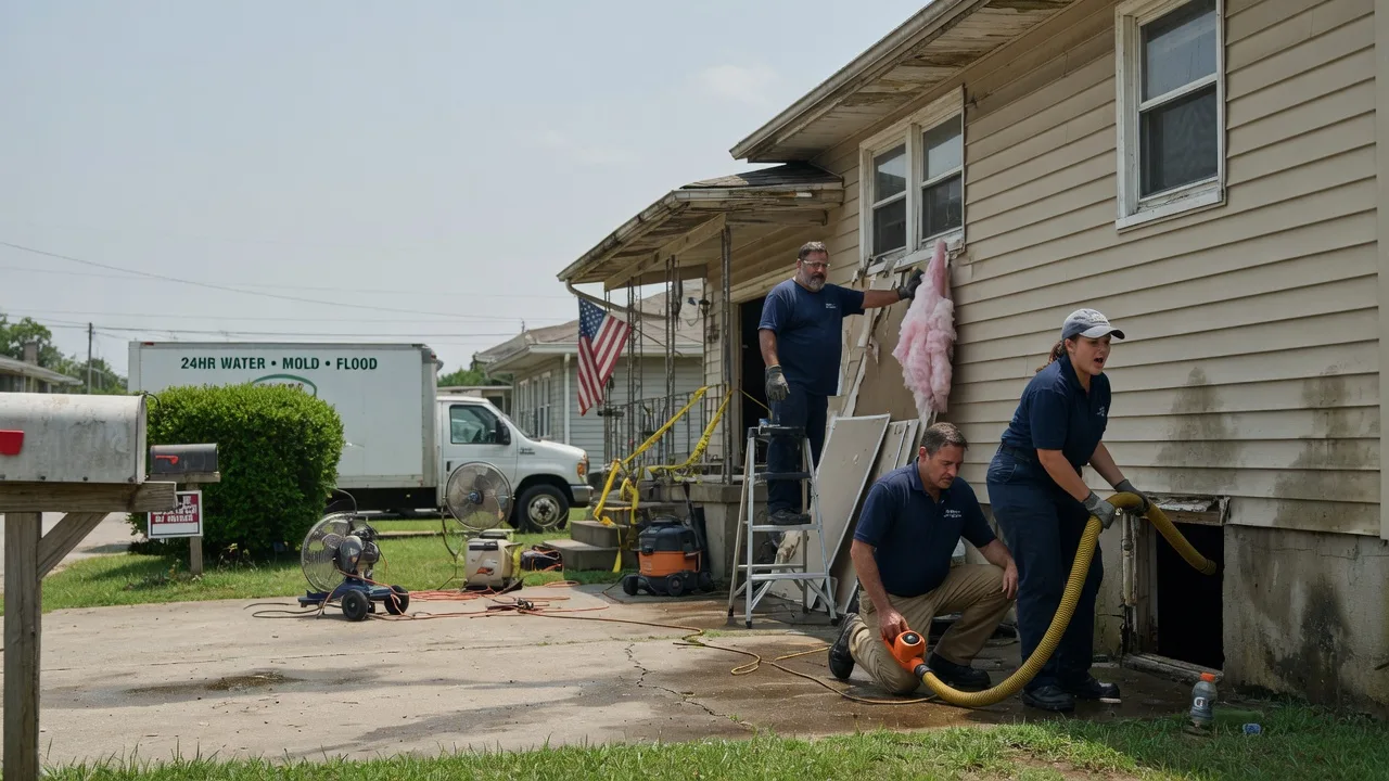 Water Damage Repair in Sardis, TN near me